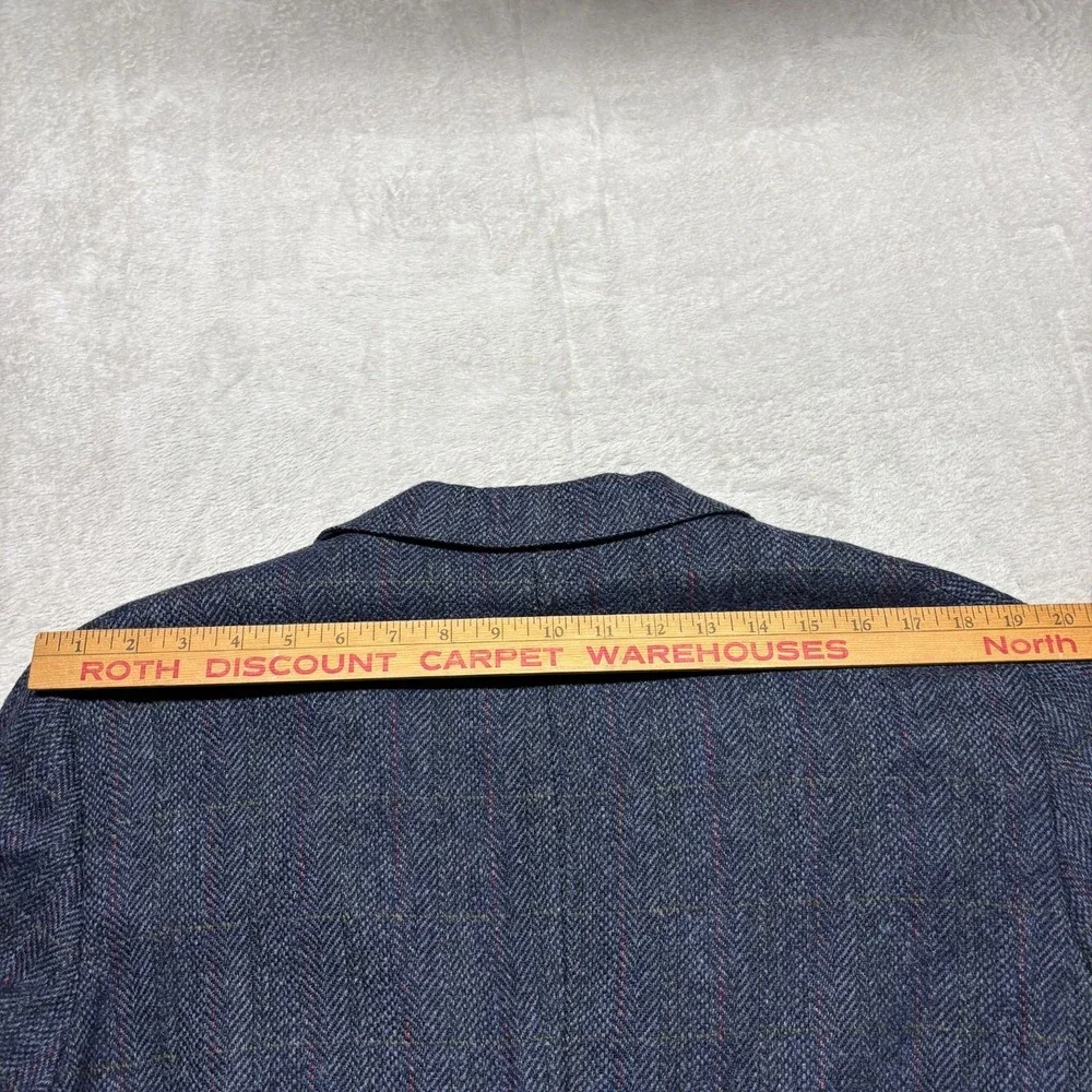 VTG Polo University‎ Club Ralph Lauren Blazer Mens 44 Wool Tweed USA Academia